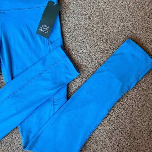 Wild Fable Women's High-Waisted Ultra Soft Leggings Azure XS NEW! - Picture 7 of 11